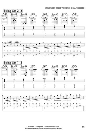 STRING-SET TRIAD VOICINGS – C MAJOR FIELD_page2
